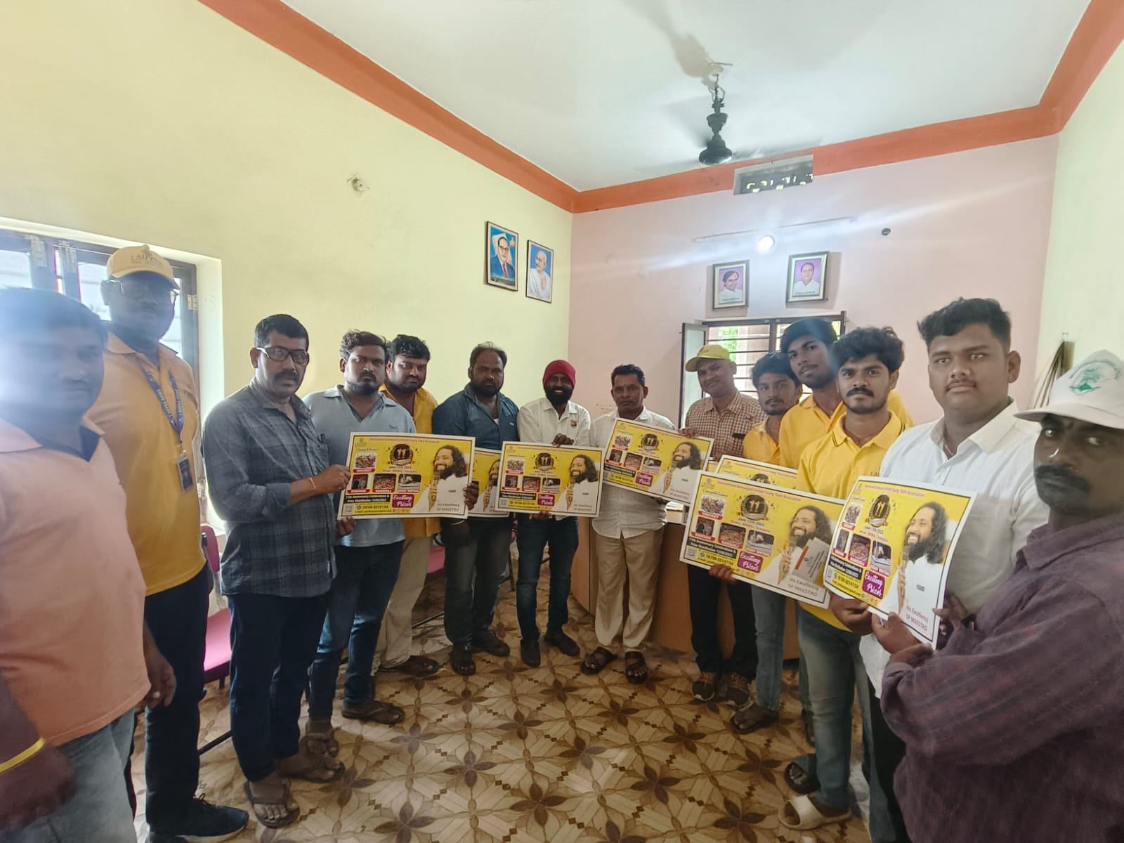 I AUYSA 11th Anniversary Poster launch by Ram Reddy garu, Sarpanch,  Narsapur G