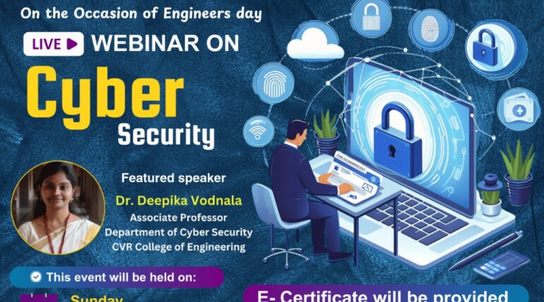 Cyber Security Webinar Poster