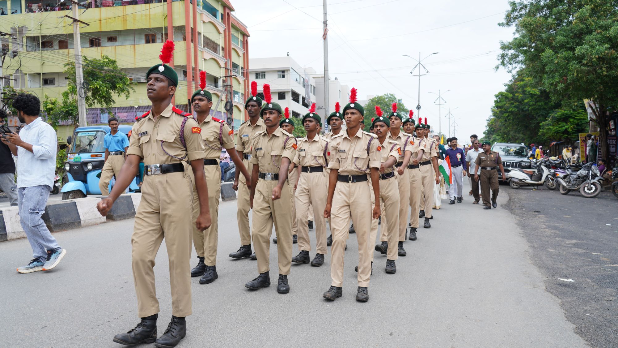 I AUYSA longest Indian Flag rally