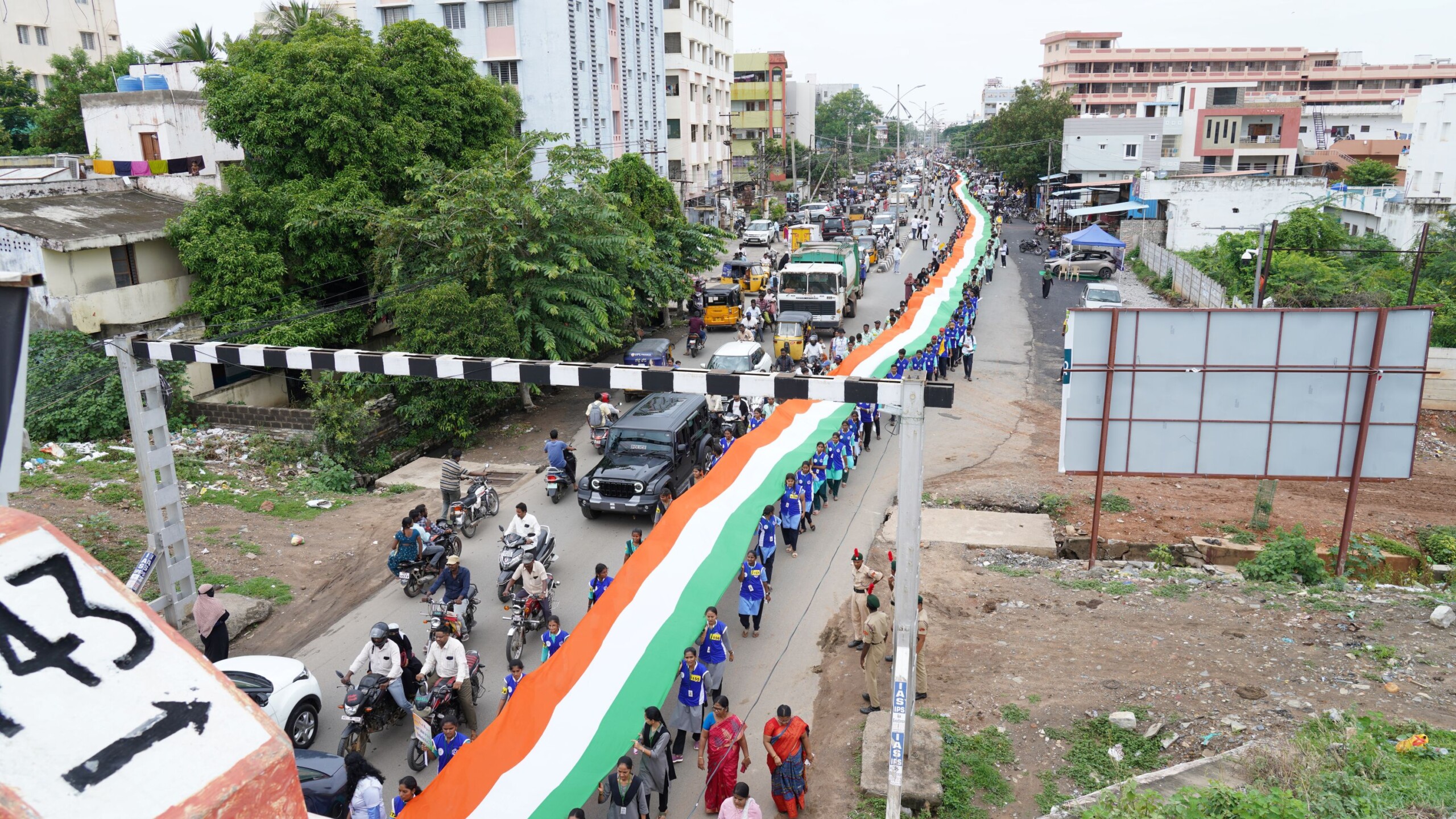 I AUYSA Youth Brigade - longest indian flag rally